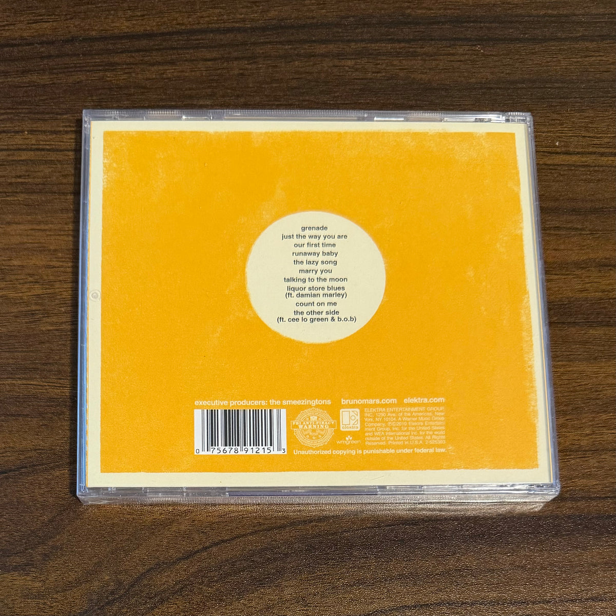 Bruno Mars - Doo-Wops & Hooligans CD - Yinzz