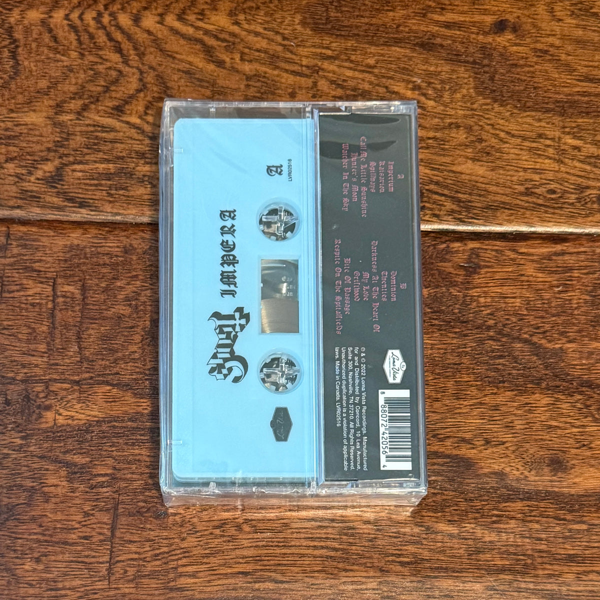 Ghost Impera Baby Blue Cassette Tape - Yinzz