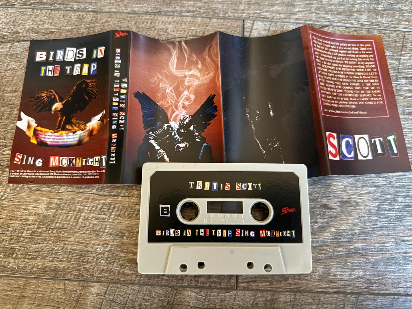 Travis Scott Cassette Tapes