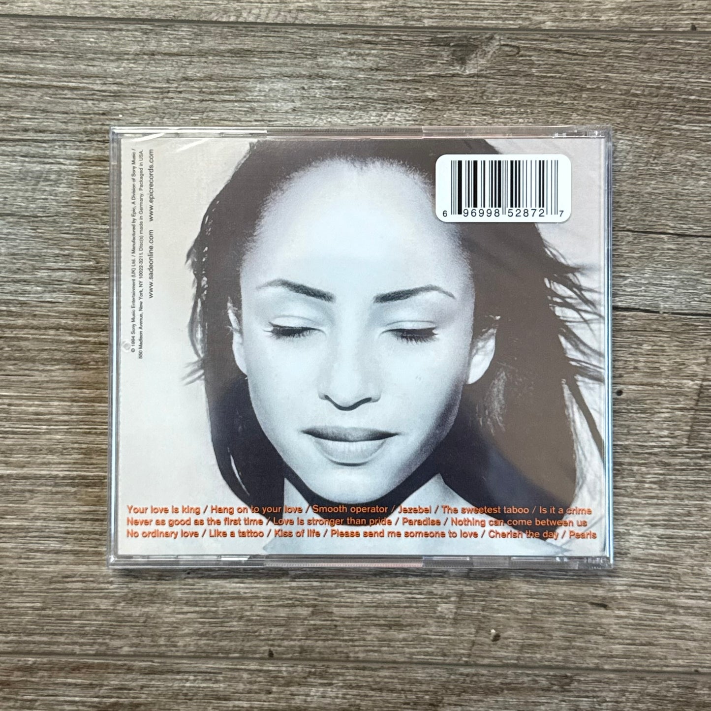 Sade - The Best Of Sade CD