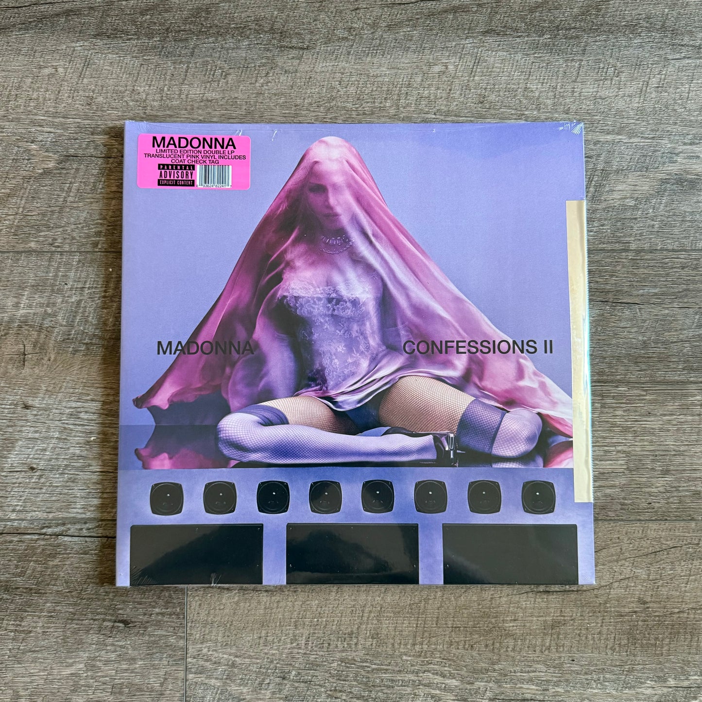 Madonna - CONFESSIONS II (Clear Vinyl, Pink, Gatefold LP Jacket, Poster)