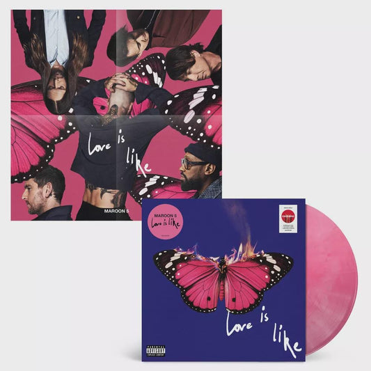 Maroon 5 - Love Is Like Vinyl (Bubblegum Color Vinyl + Poster) ALT Cover