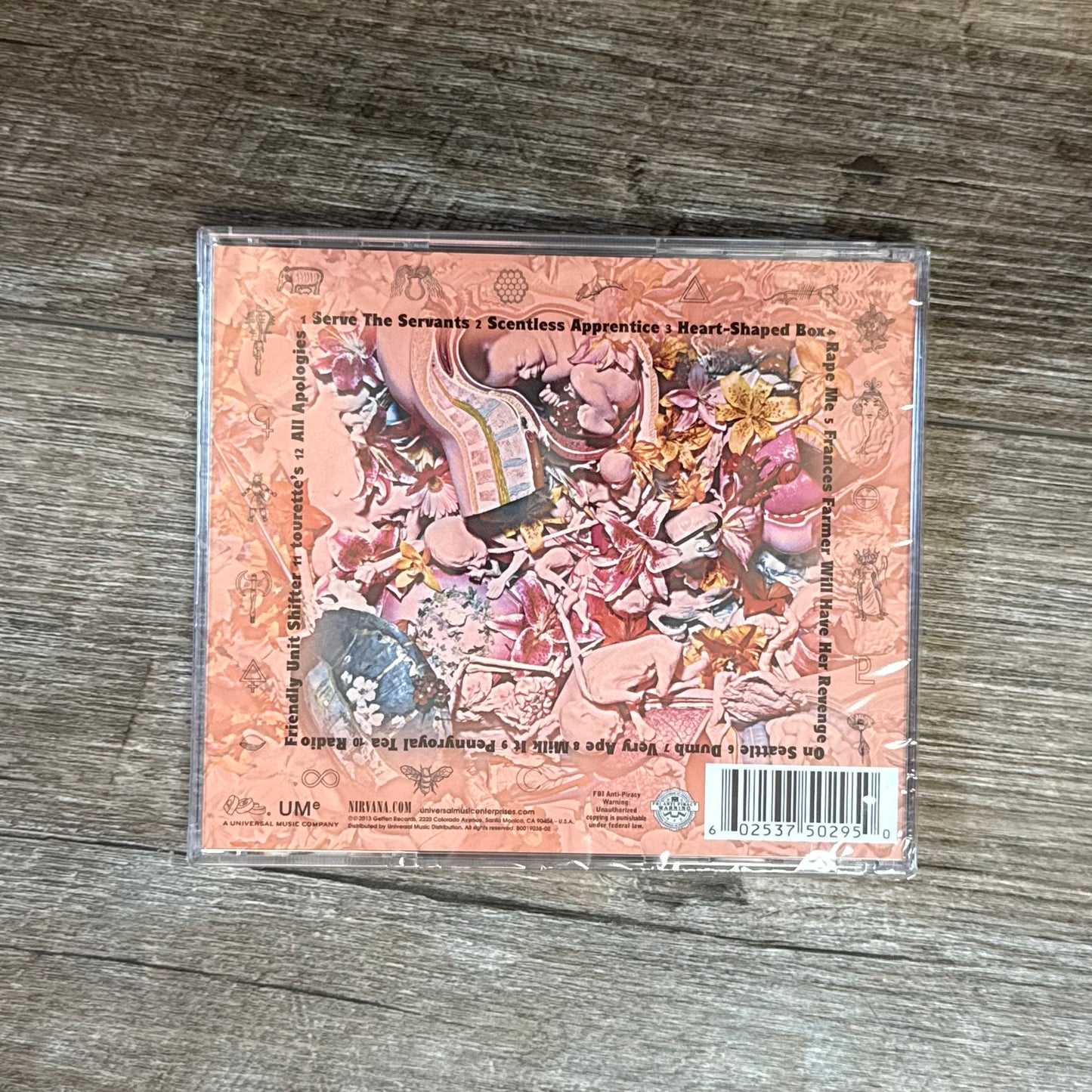 Nirvana - In Utero (20th Anniversary Edition) CD