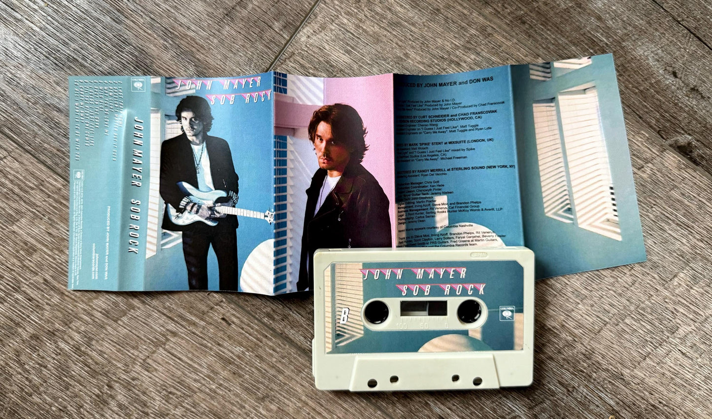 John Mayer Cassette Tapes