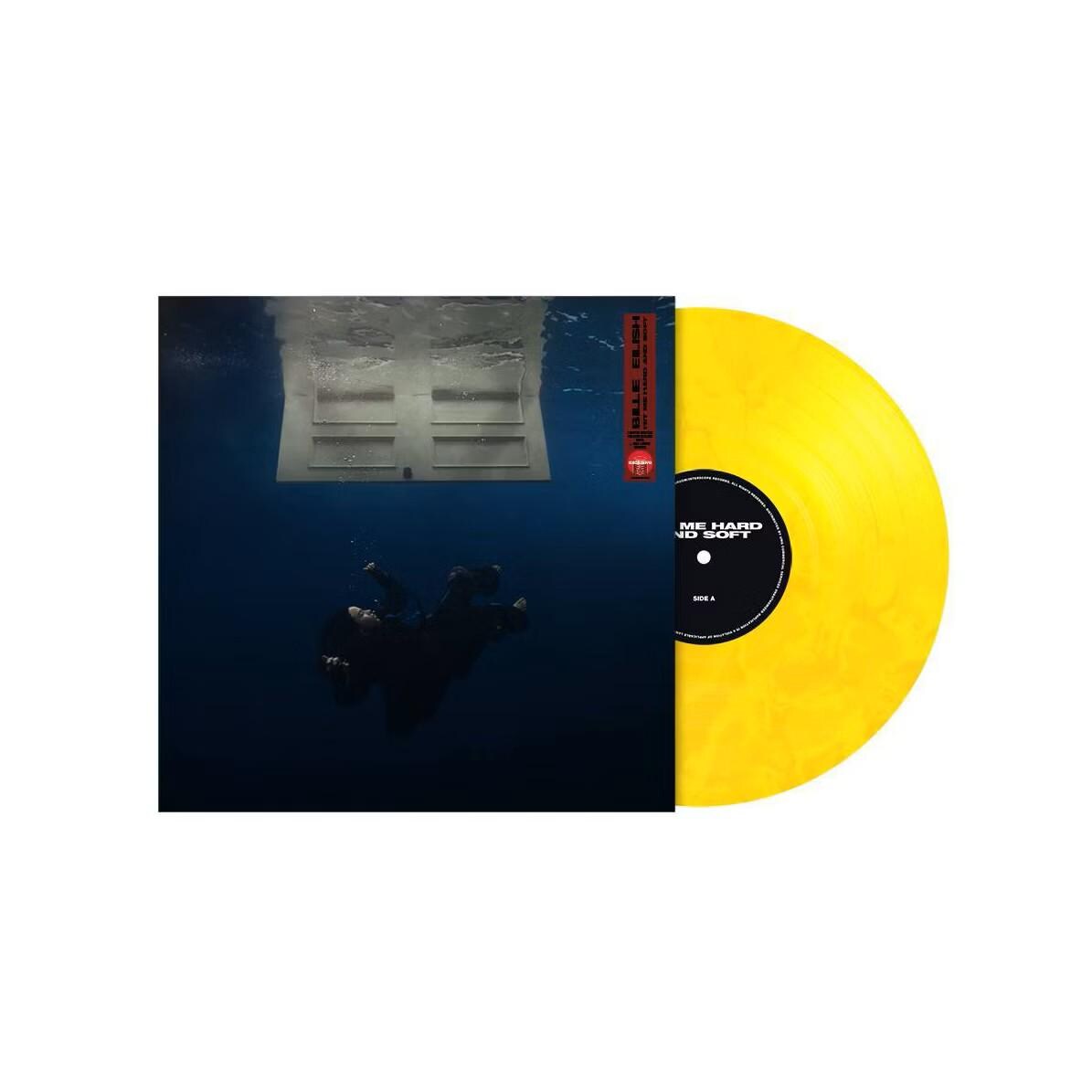 Billie Eilish Vinyl - Hit Me Hard And Soft (Eco-mix Yellow) with Poster