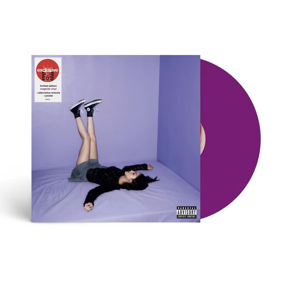 Olivia Rodrigo - GUTS (Opaque Magenta Vinyl, Alt Cover) With Poster