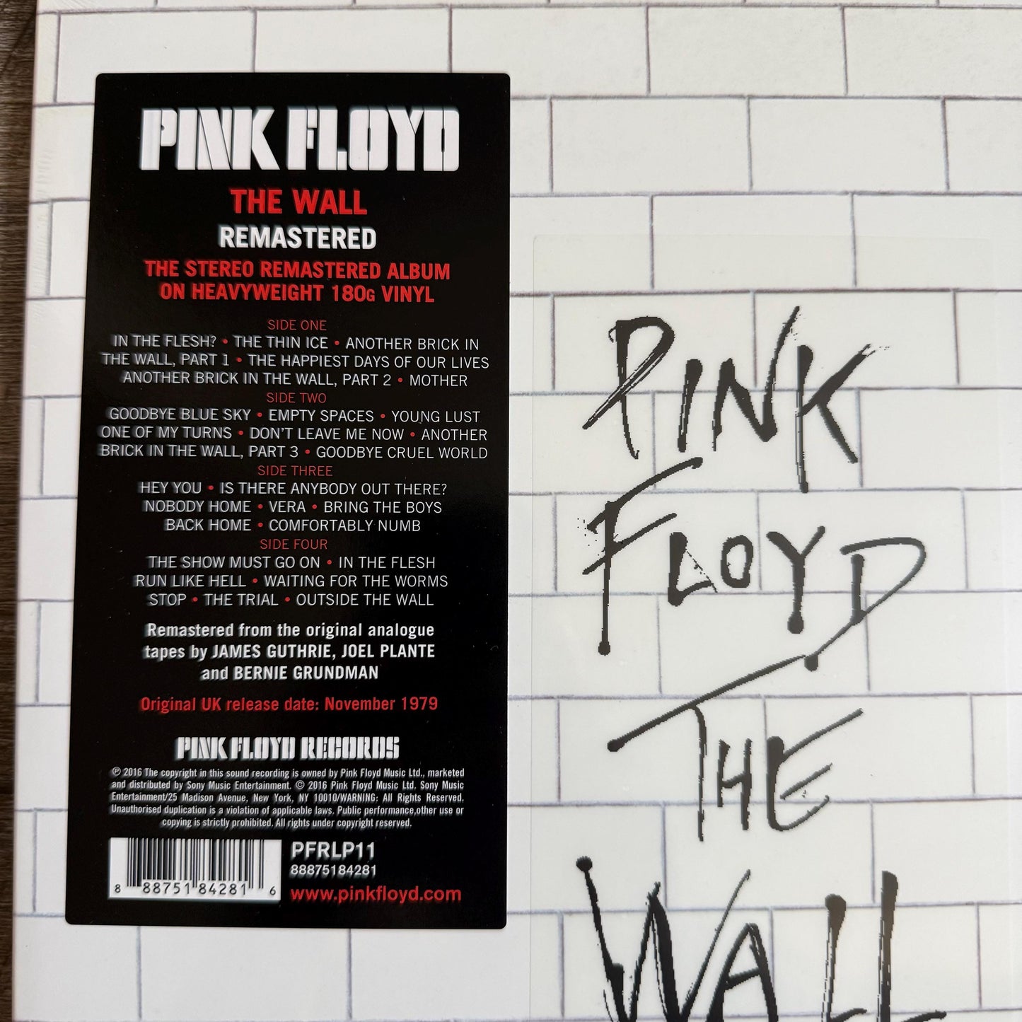 Pink Floyd - The Wall (Remastered 180 gram Vinyl)