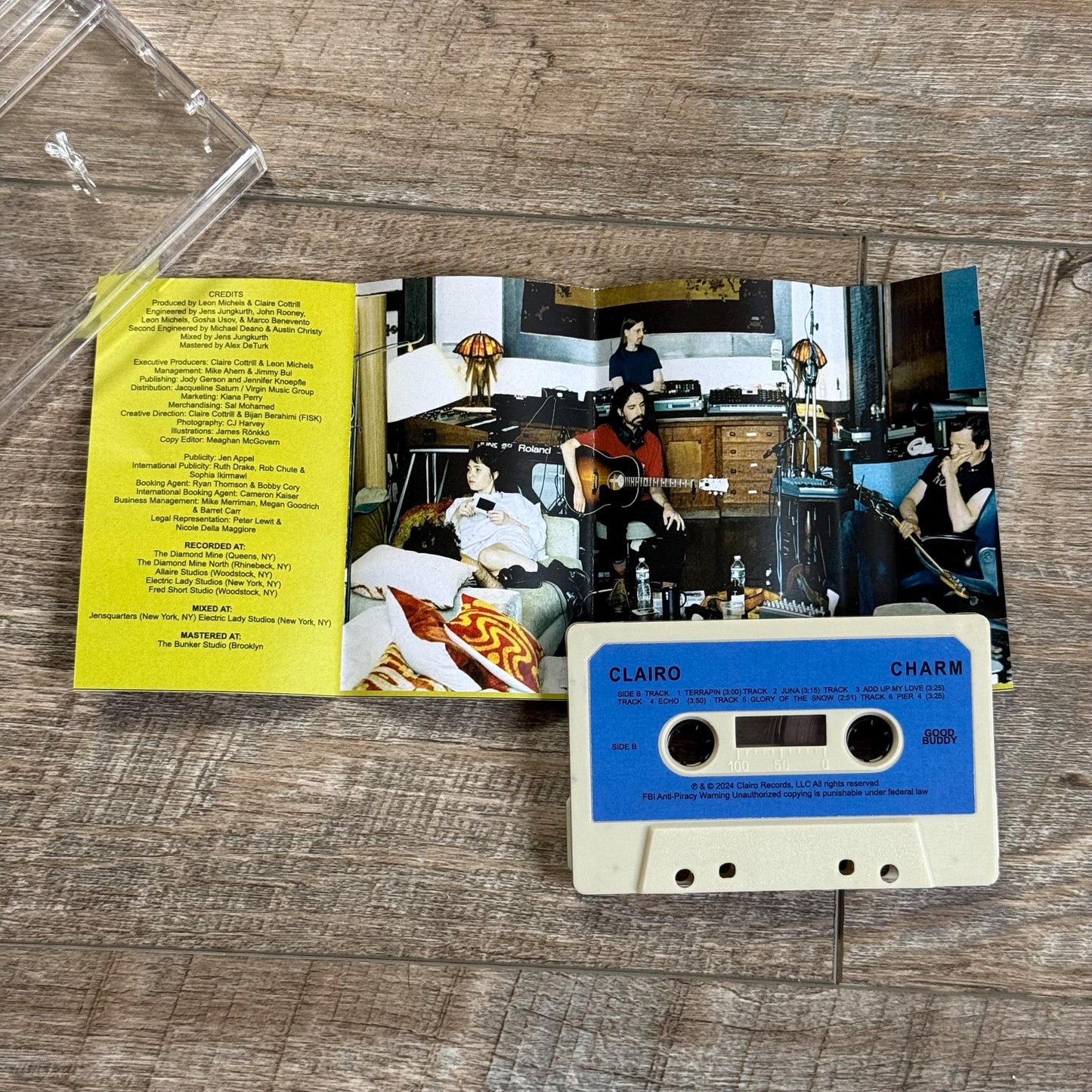 Clairo Charm Cassette Tape