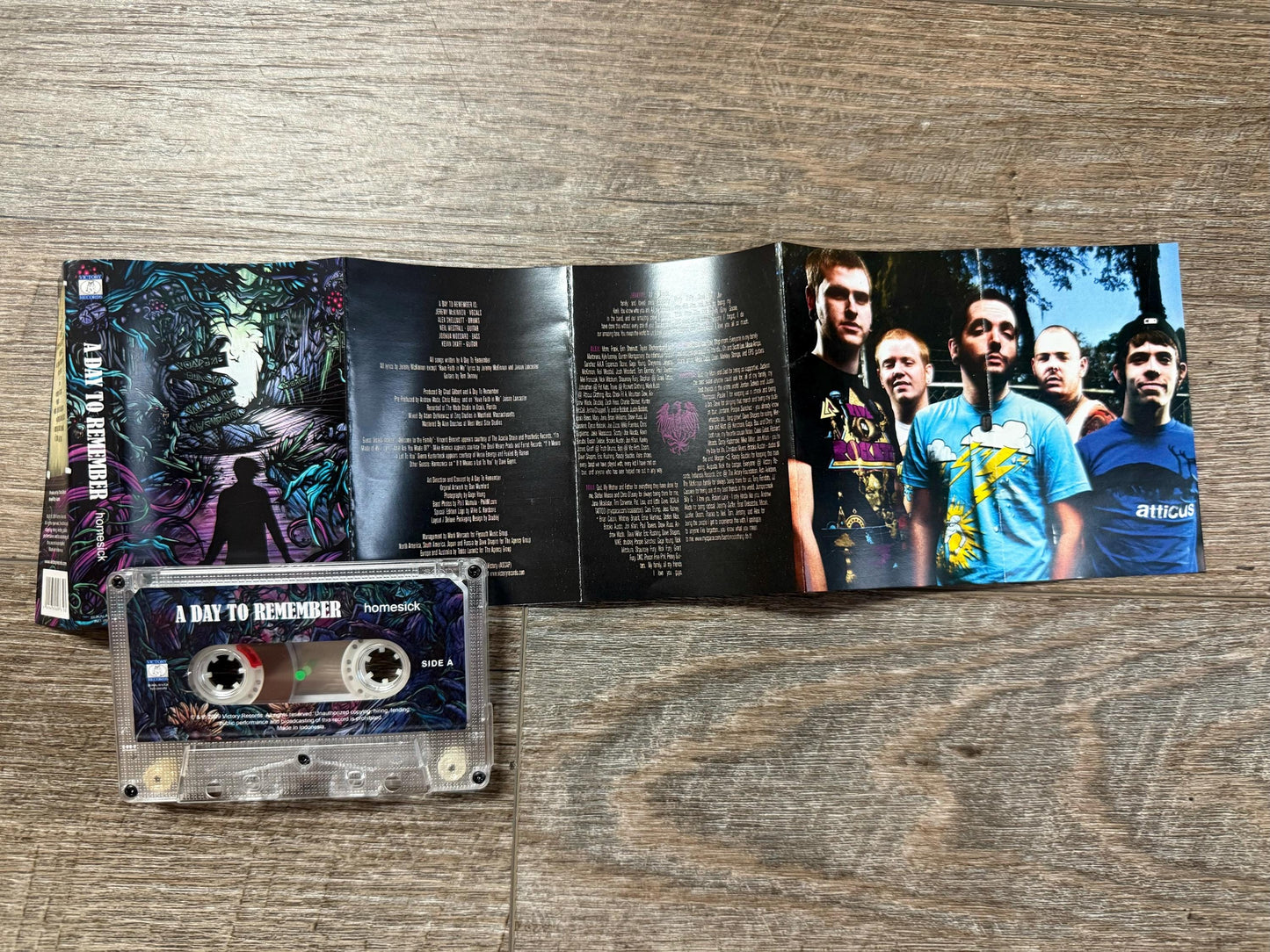 A Day To Remember - Homesick Cassette Tape