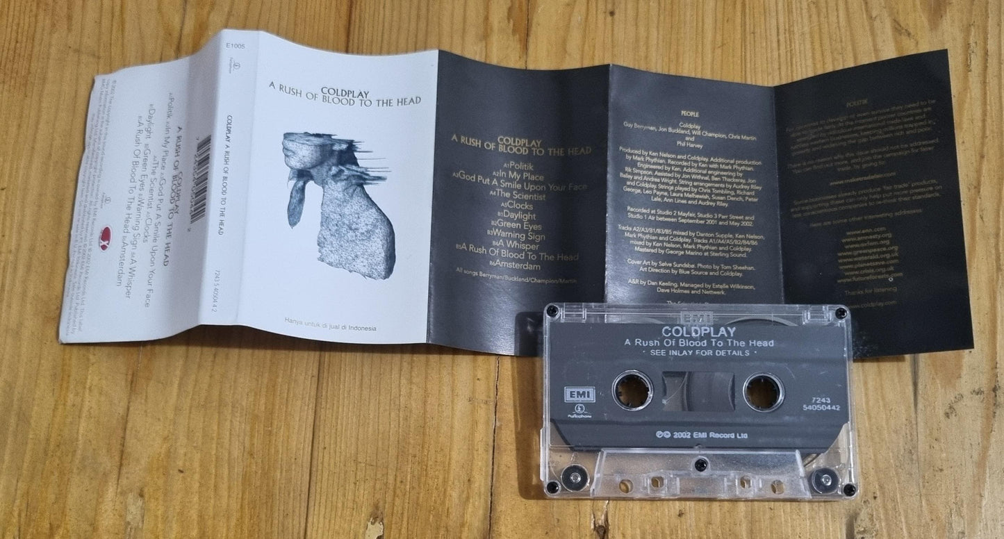Coldplay Cassette Tapes - Photo 10