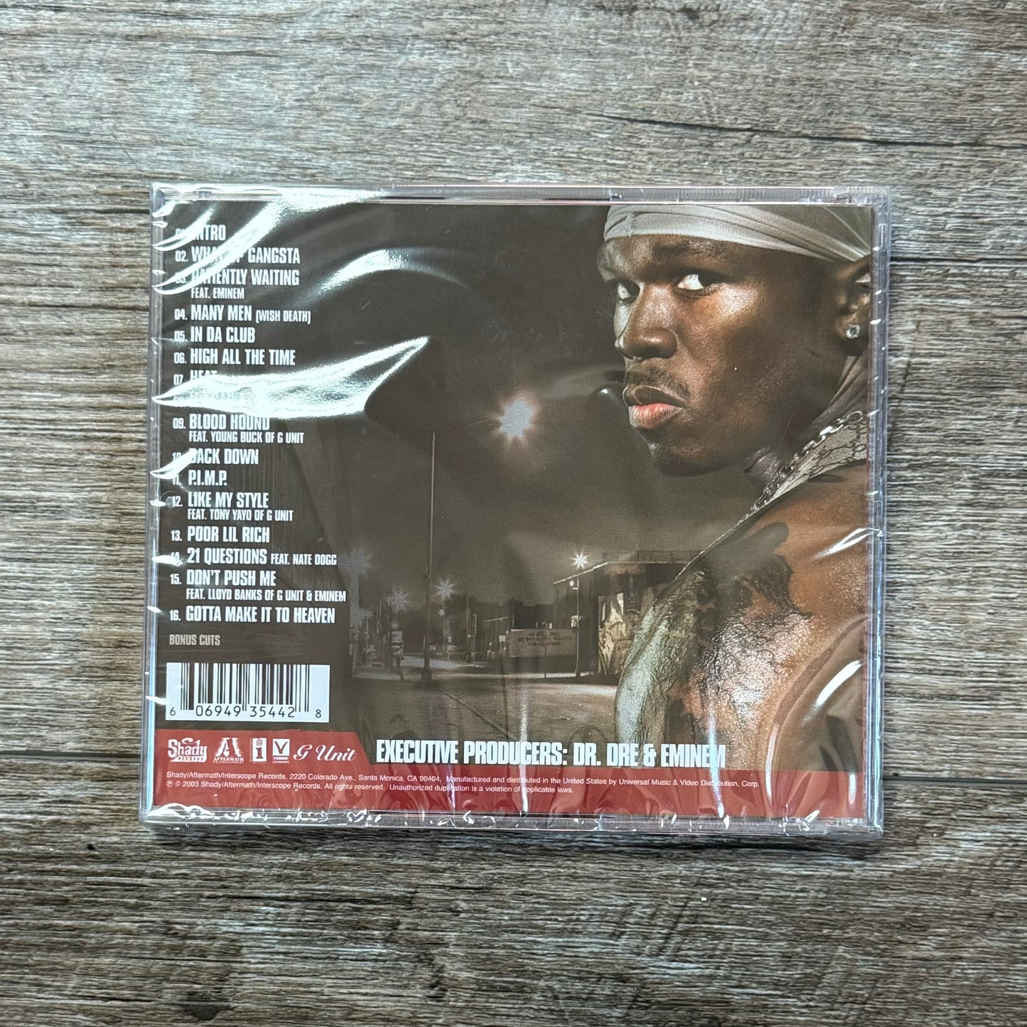 50 Cent - Get Rich Or Die Tryin' CD