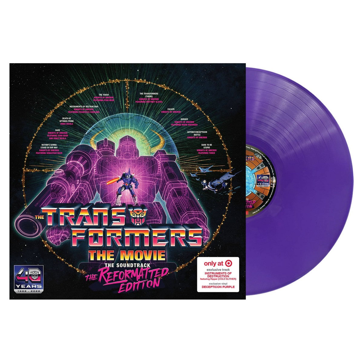 Transformers - The Movie, The Soundtrack, The Reformatted Edition Vinyl Record - Buy at YINZZ.com