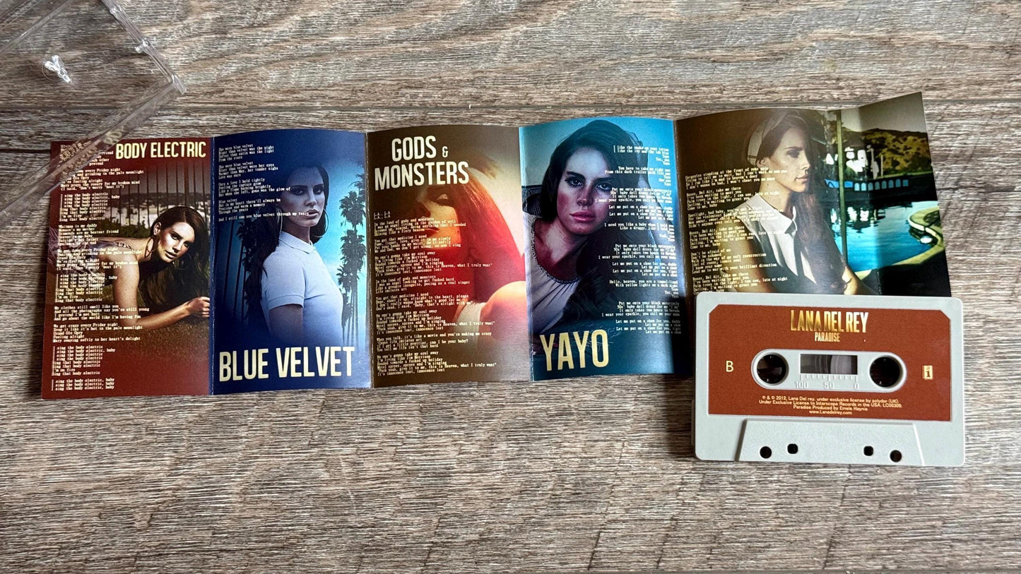 Lana Del Rey Cassette Tapes