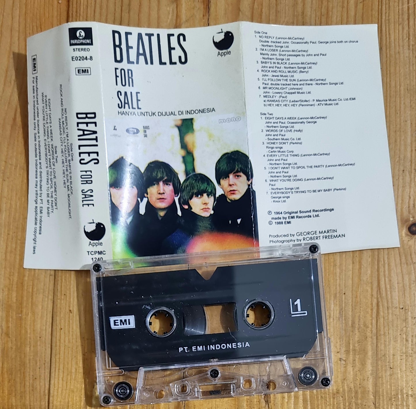 The Beatles Cassette Tapes