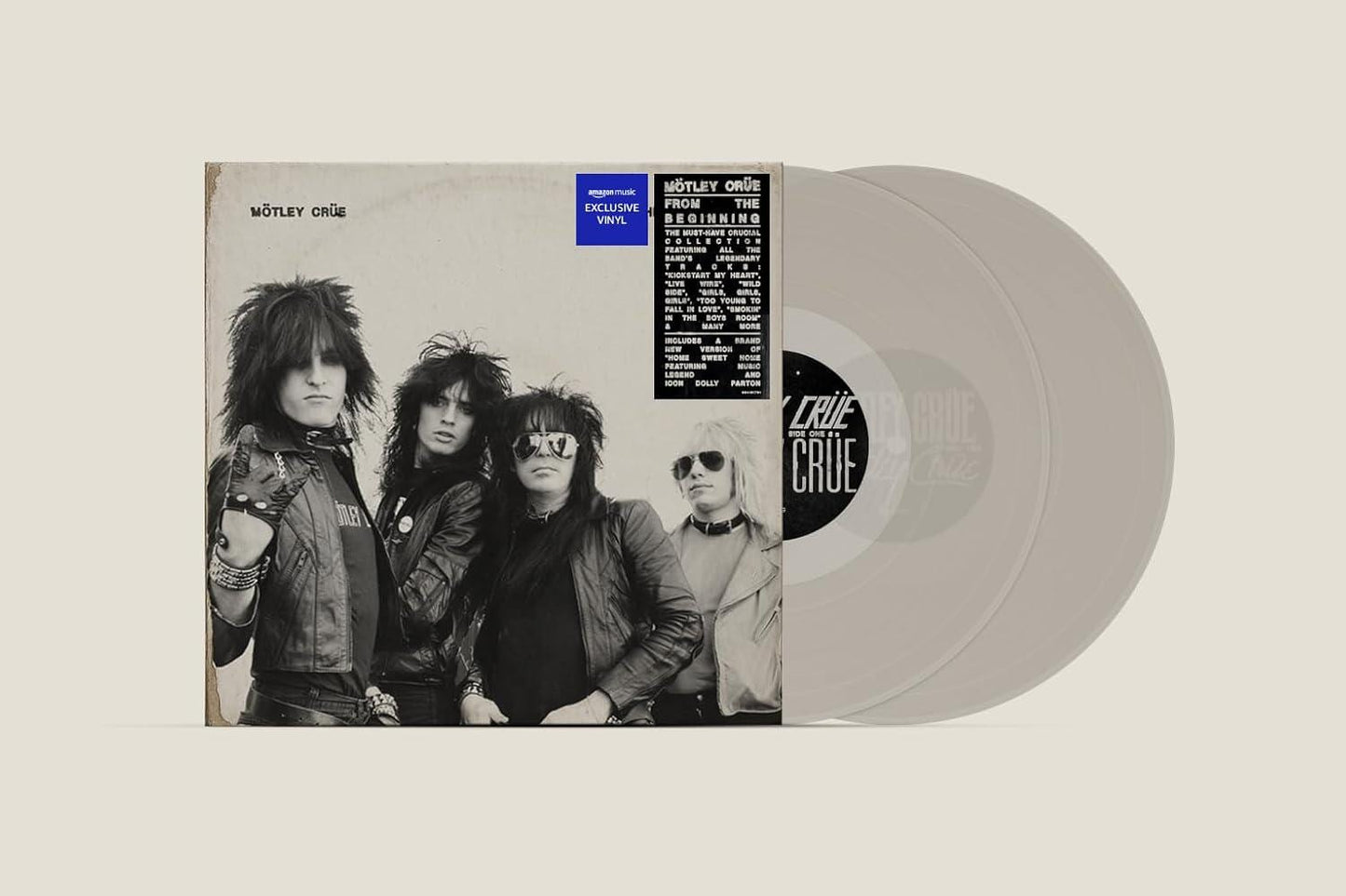 Motley Crue - From the Beginning (White Clear Vinyl)