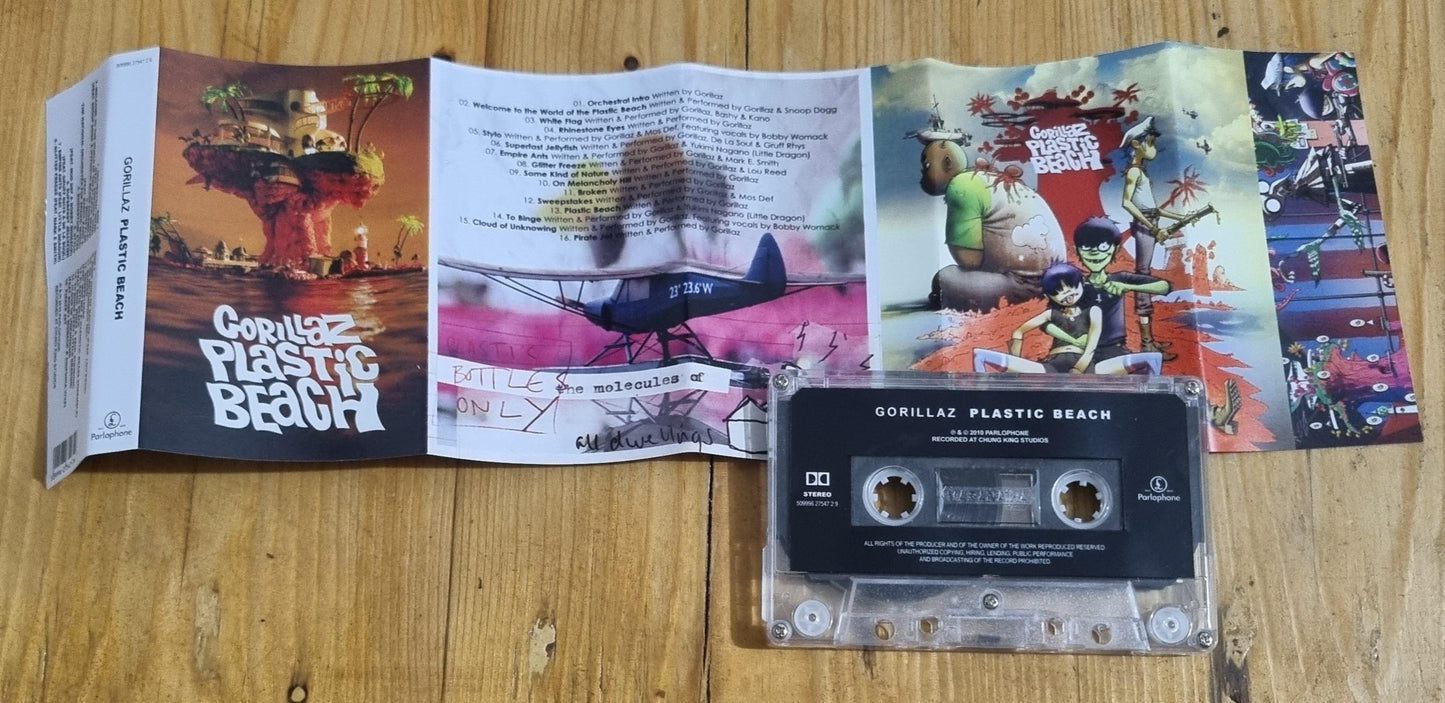 Gorillaz Cassette Tapes - Yinzz