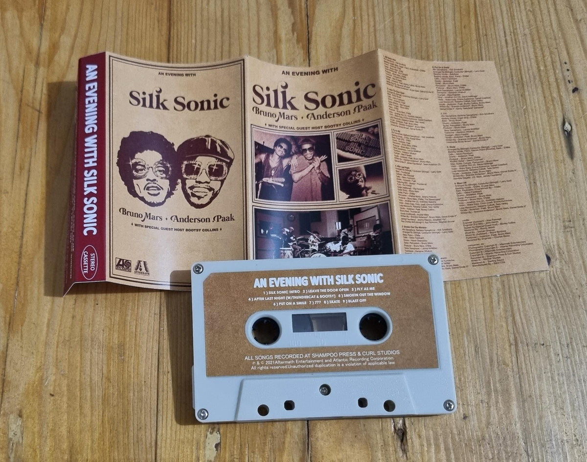 Silk Sonic Cassette Tapes (import) - Yinzz