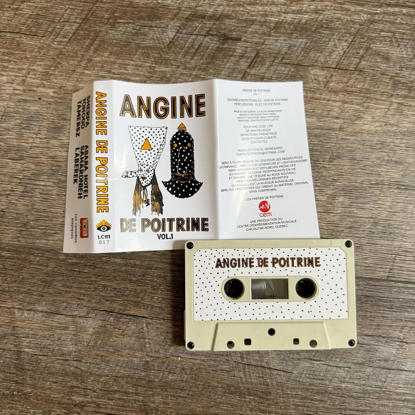 Angine De Poitrine Cassette Tapes