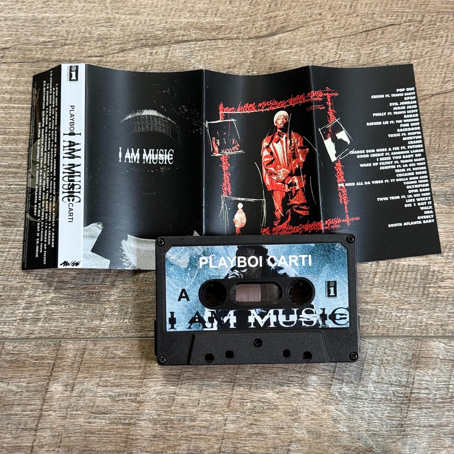 Playboi Carti I Am Music Cassette Tape