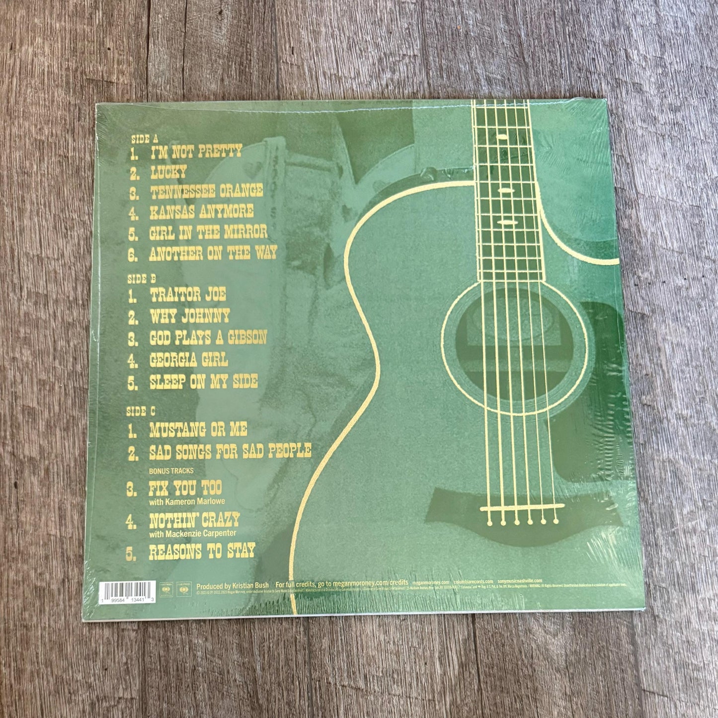 Megan Moroney - Lucky (Explicit Lyrics Clear Vinyl Green) - Yinzz