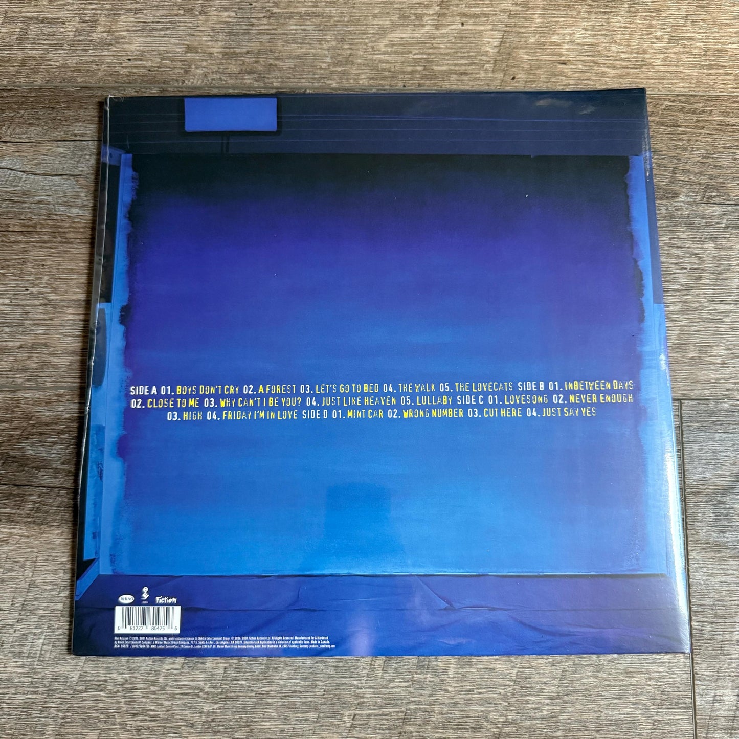 THE CURE - Acoustic Hits Vinyl RSD Exclusive