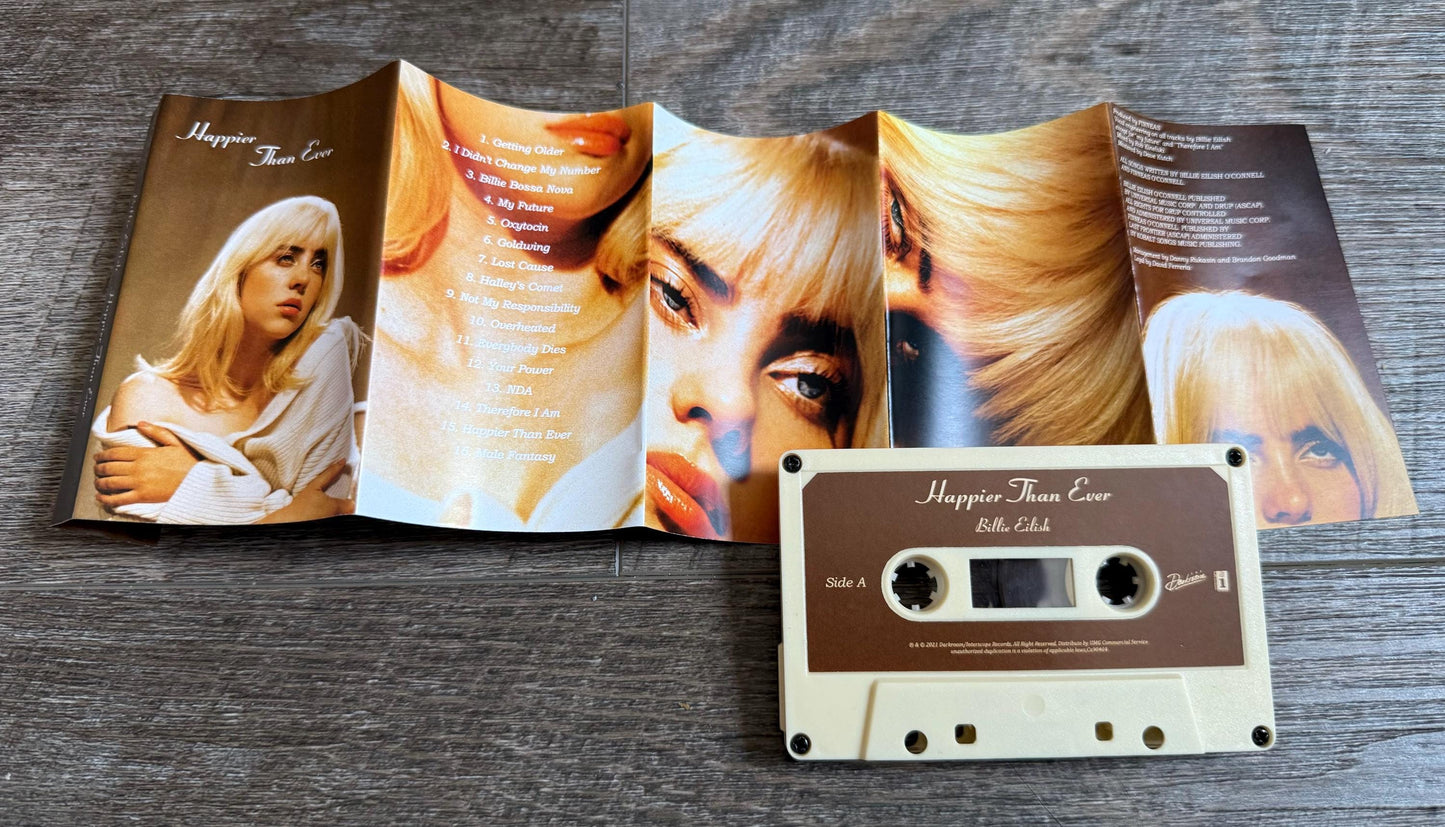 Billie Eilish Cassette Tapes (import) - Yinzz