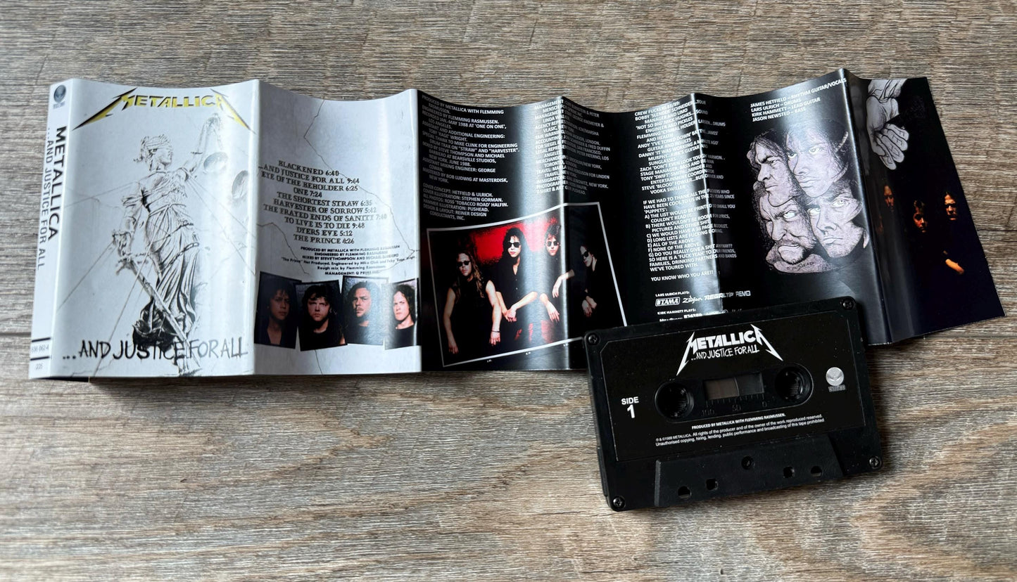 Metallica Cassette Tapes