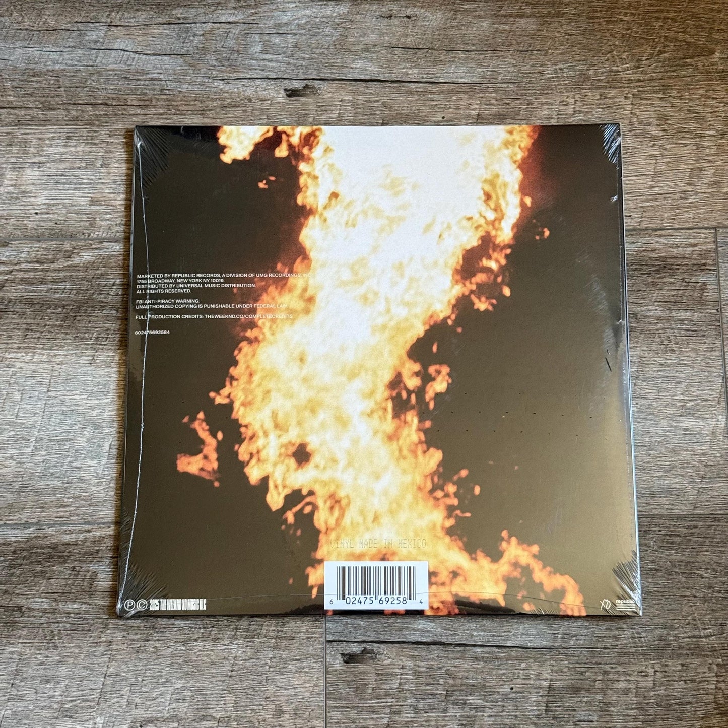 The Weeknd - Hurry Up Tomorrow Vinyl (Complete Edition 2LP)