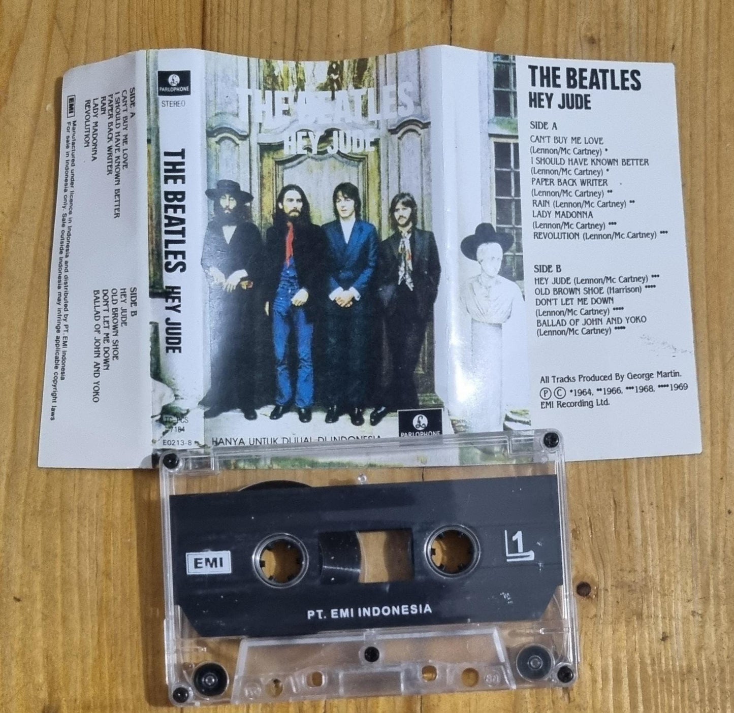The Beatles Cassette Tapes
