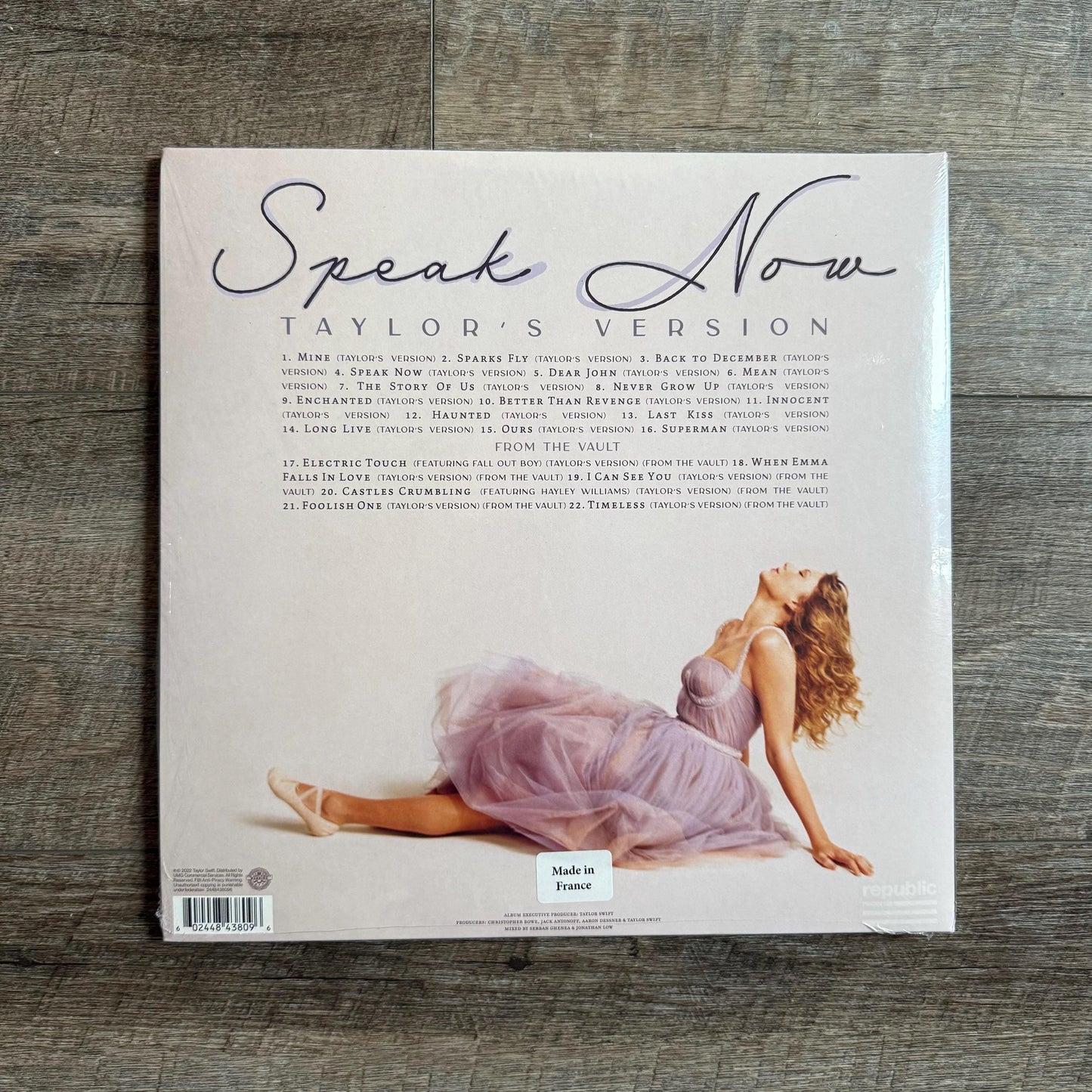 Taylor Swift Vinyl – Speak Now (Taylor’s Version) (Target Exclusive) (3LP Lilac Marbel Color)