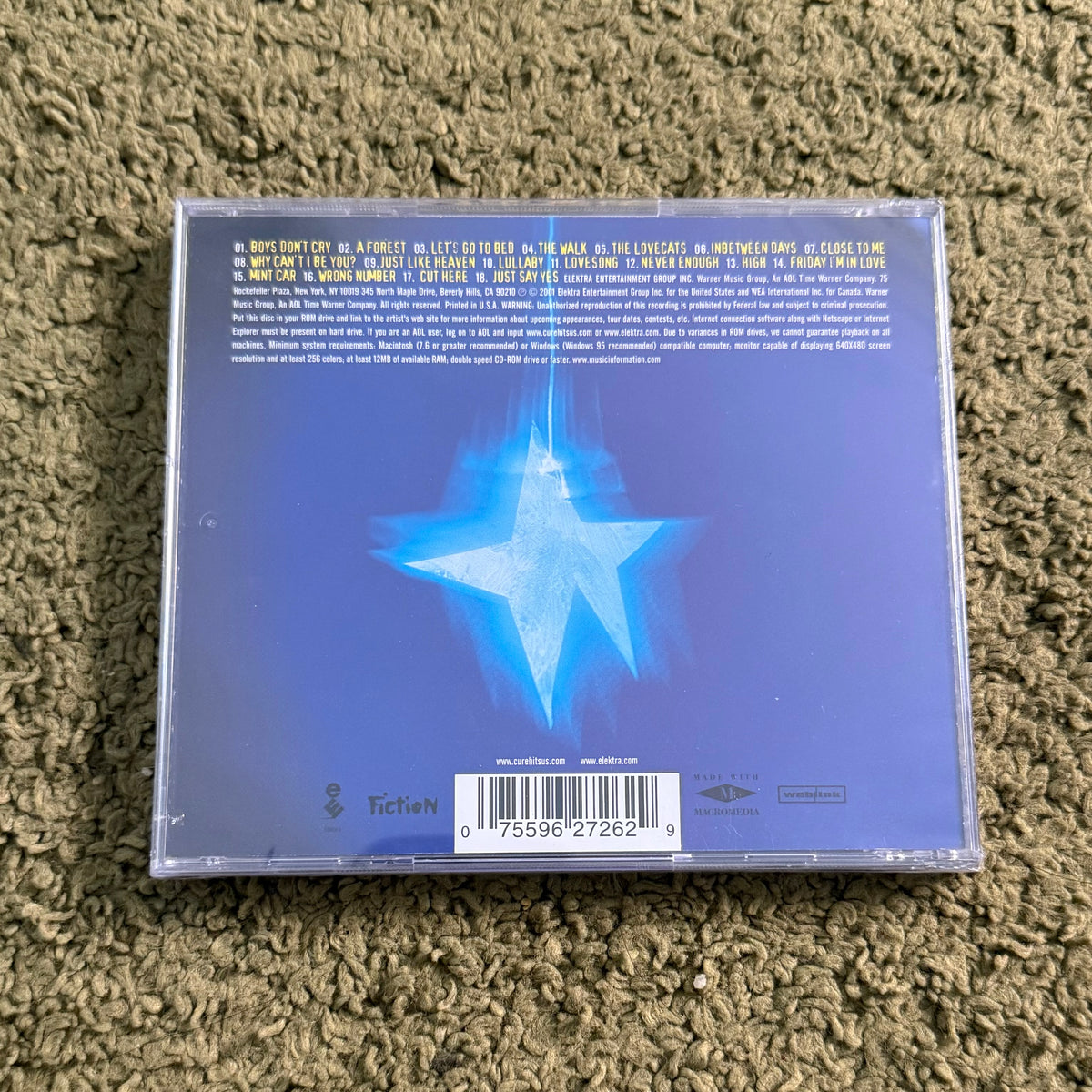 Cure - Greatest Hits CD - Yinzz