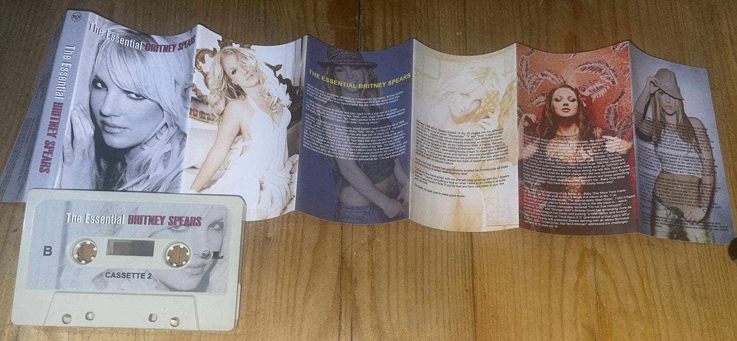 Britney Spears Cassette Tapes