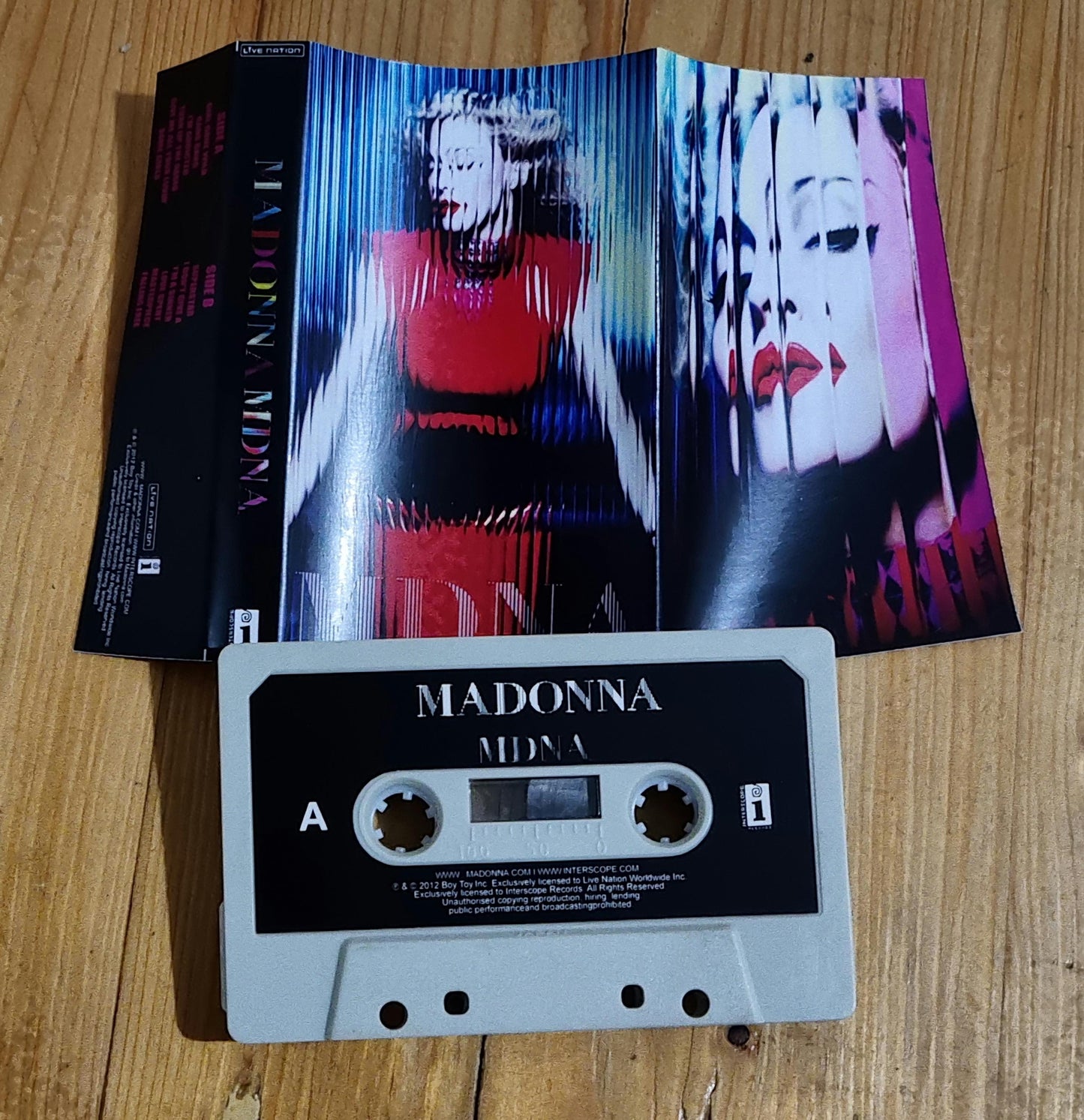 Madonna Cassette Tapes