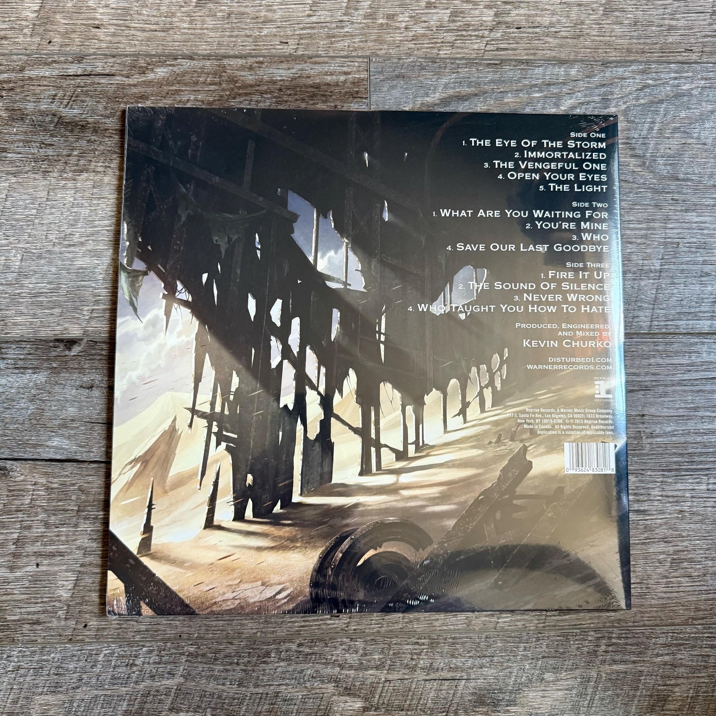 Disturbed - Immortalized (10th Anniversary Edition) (Tan Black Splatter Vinyl)
