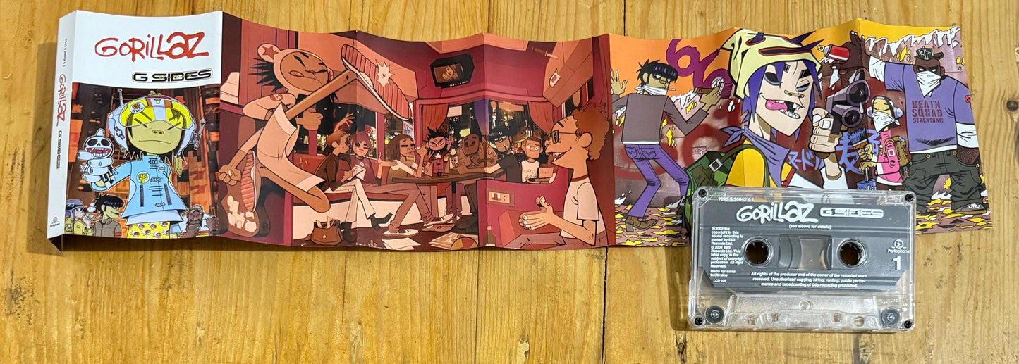 Gorillaz Cassette Tapes