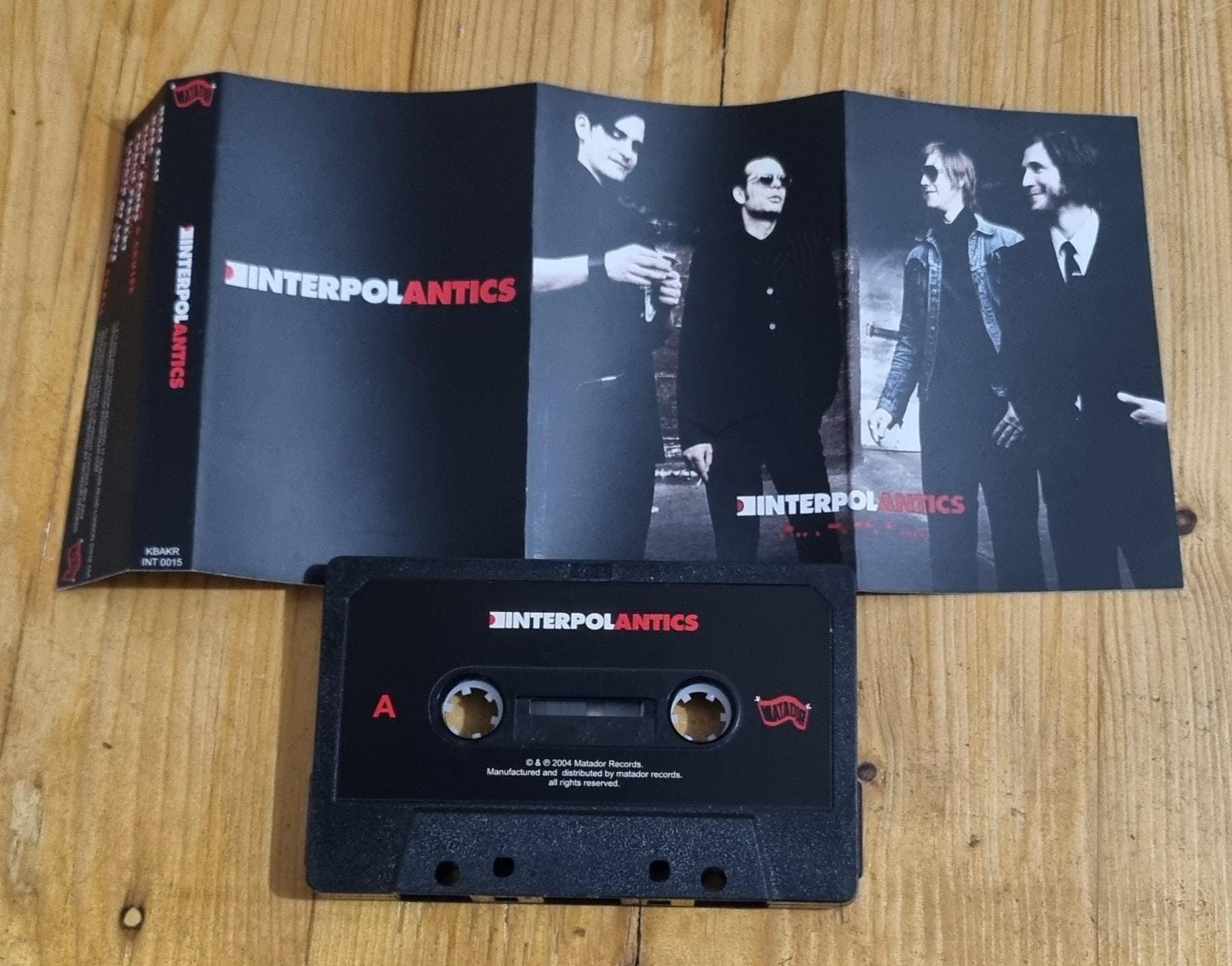 Interpol Cassette Tapes - Photo 2