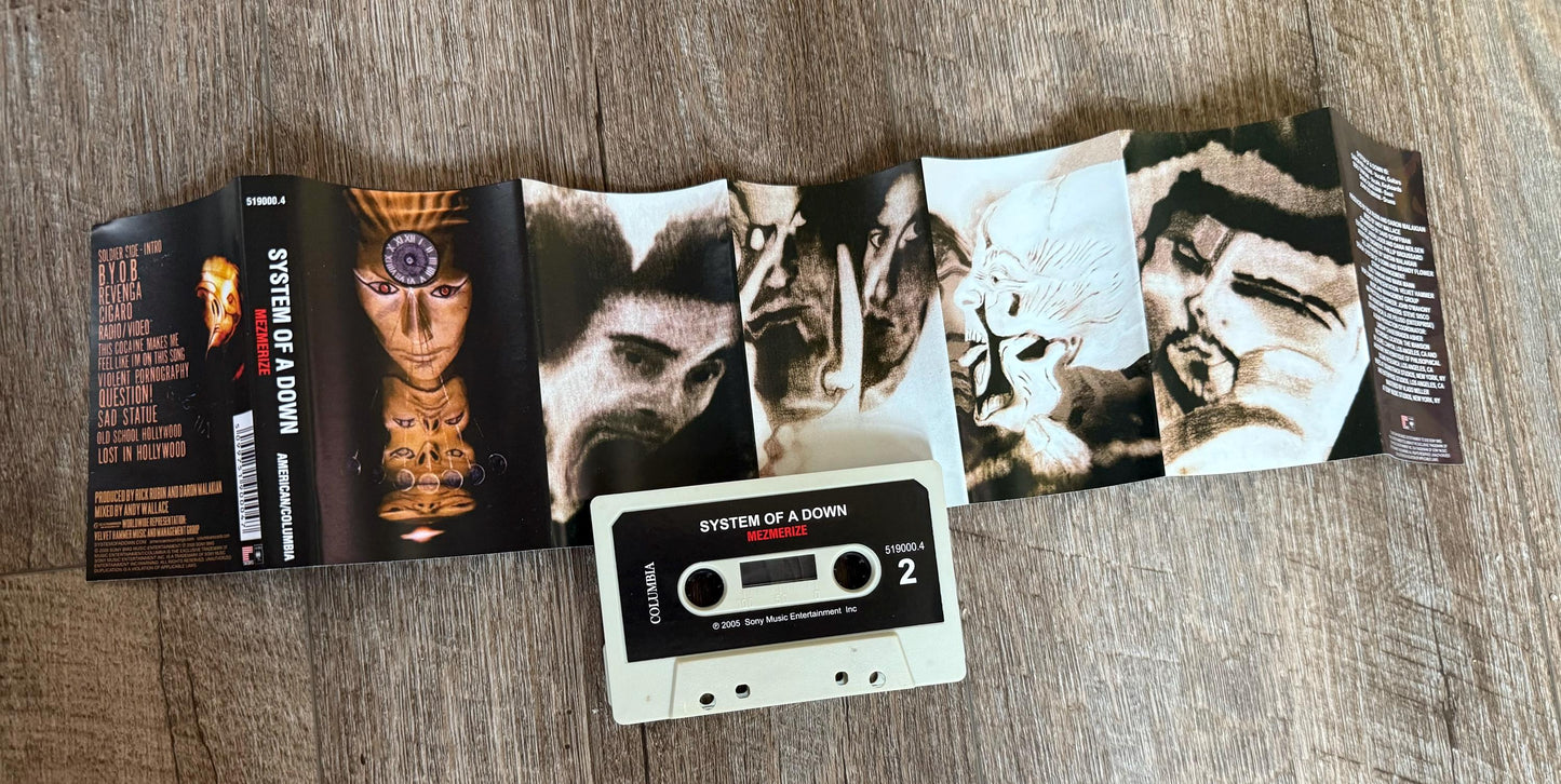 System of a Down Cassette Tapes