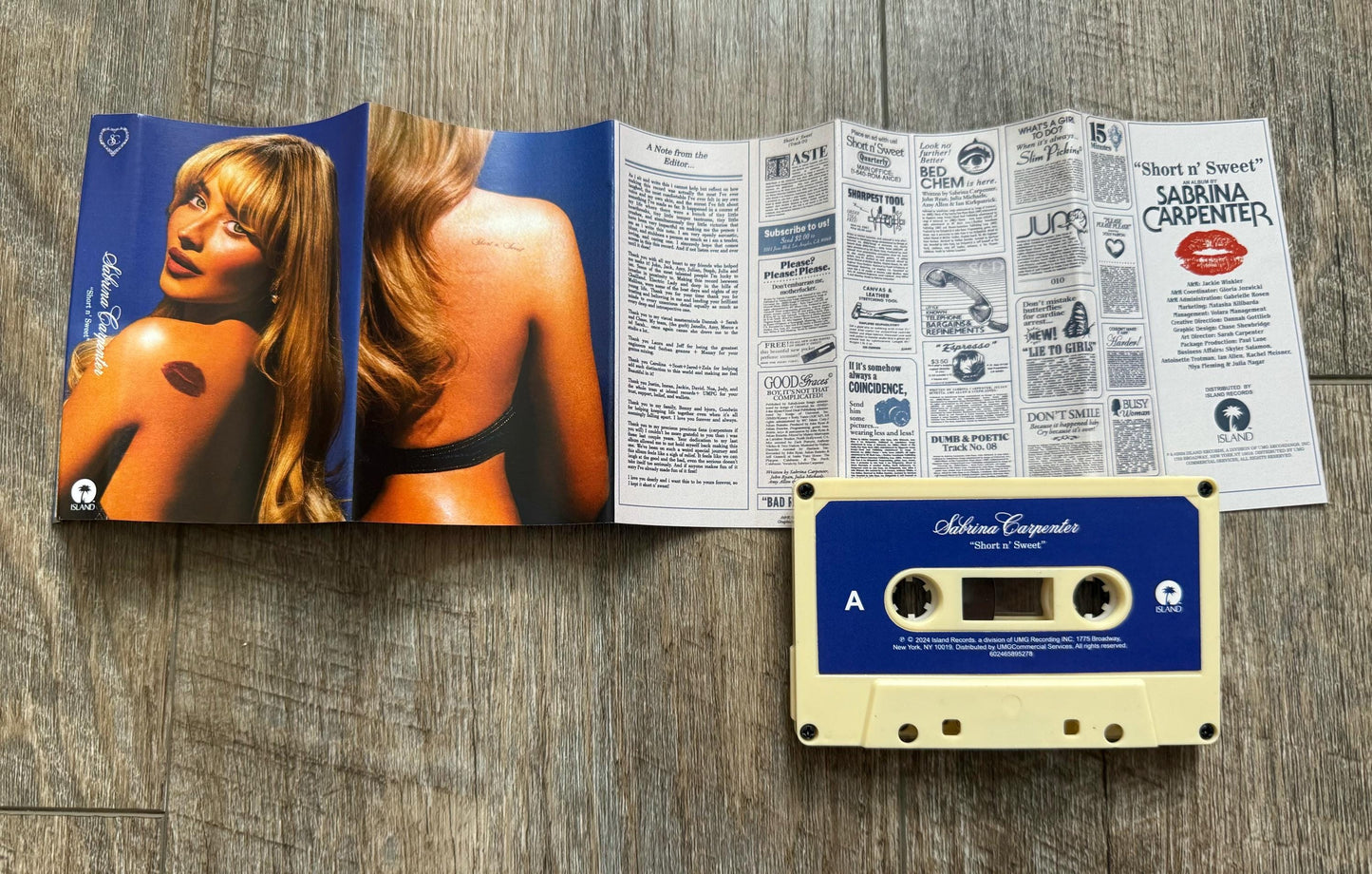 Sabrina Carpenter Cassette Tapes