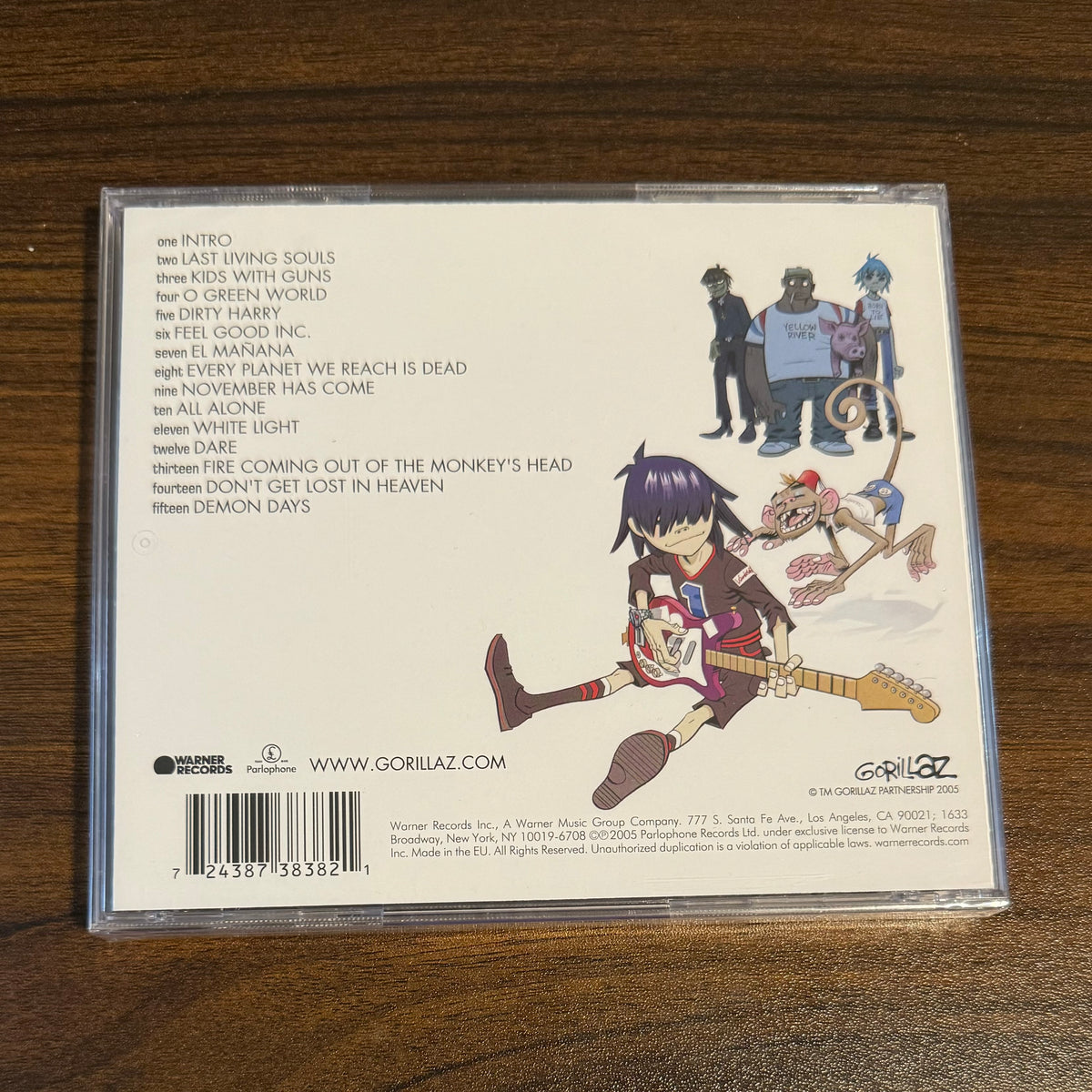Gorillaz - Demon Days CD (Explicit Lyrics) - Yinzz