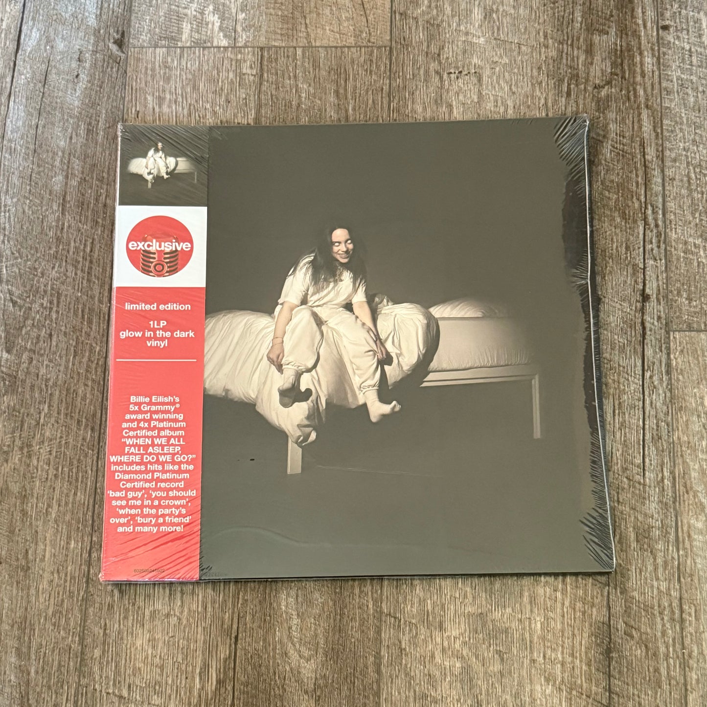 Billie Eilish - WHEN WE ALL FALL ASLEEP, WHERE DO WE GO? (Target Exclusive, Glow in the Dark Vinyl) Vinyl Record Image 2 -...
