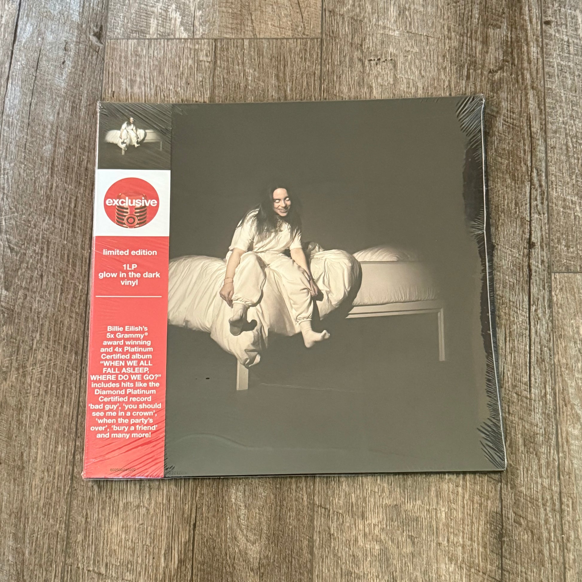 Billie Eilish - WHEN WE ALL FALL ASLEEP, WHERE DO WE GO? (Target Exclusive, Glow in the Dark Vinyl) Vinyl Record Image 2 -...