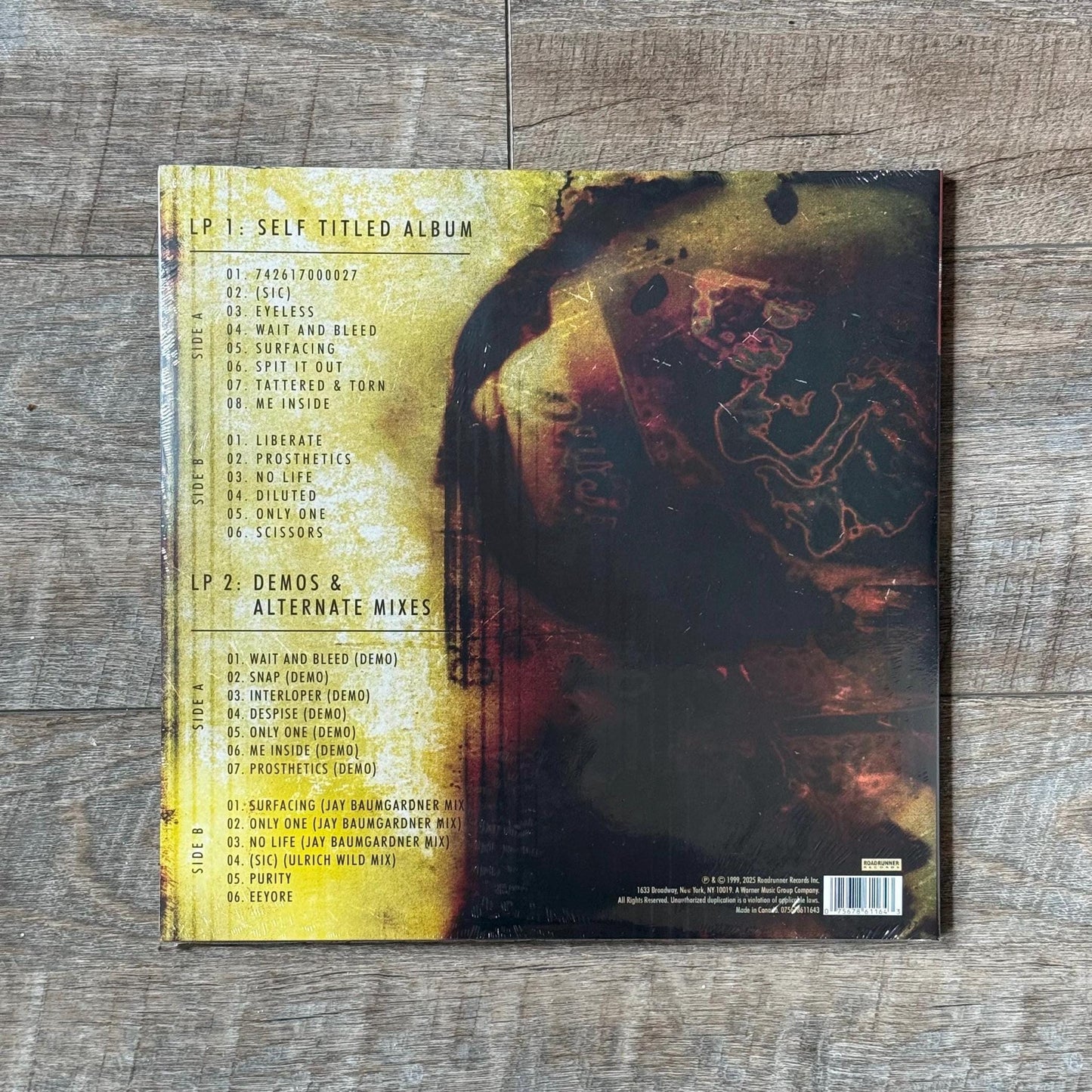Slipknot - Slipknot Vinyl (25th Anniversary Edition)