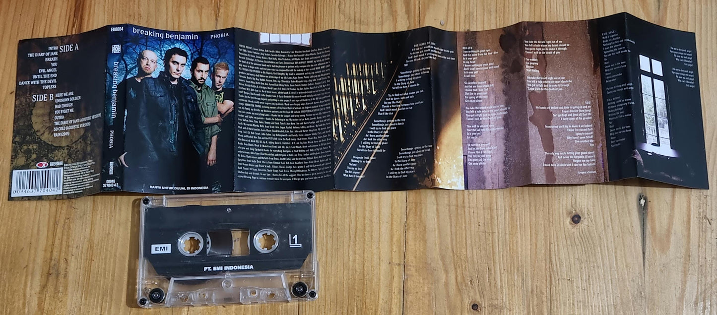 Breaking Benjamin Cassette Tapes - Photo 4