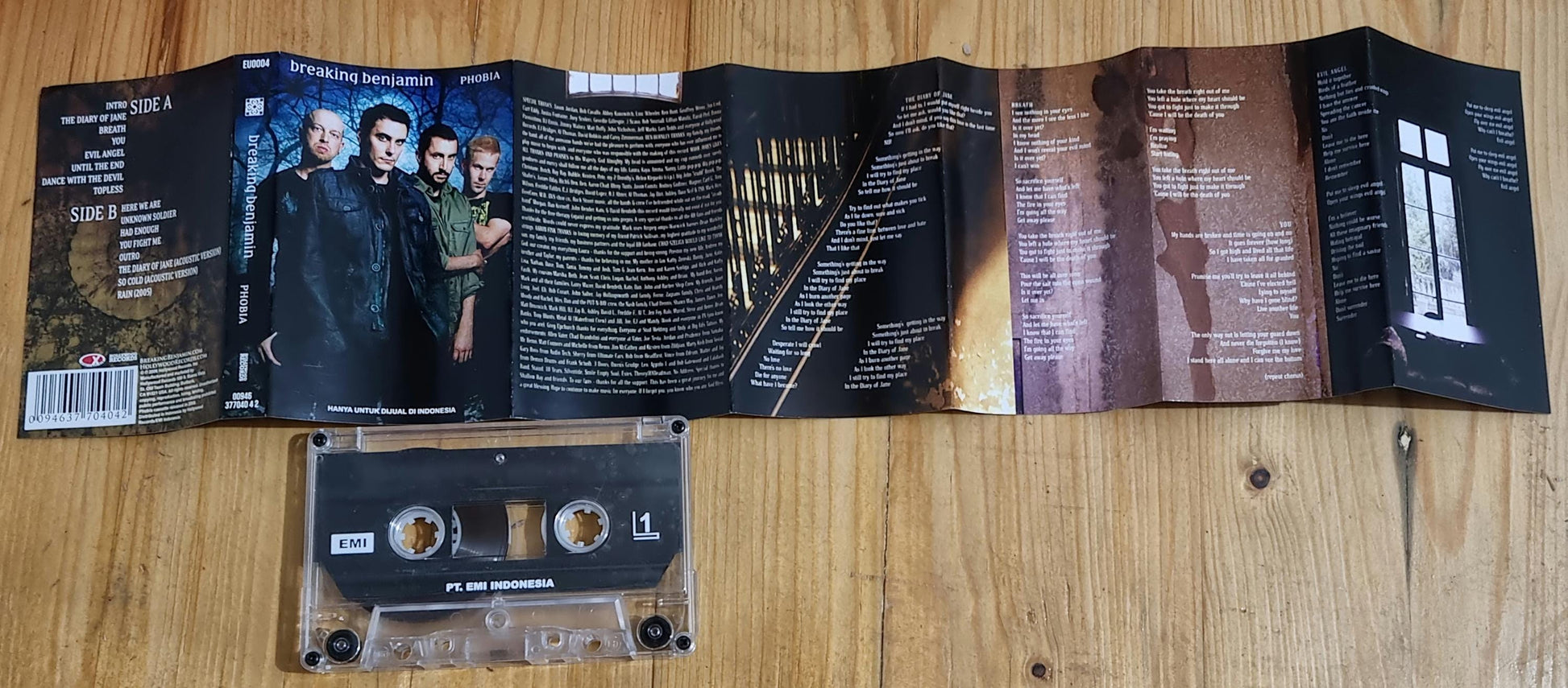 Breaking Benjamin Cassette Tapes - Photo 4