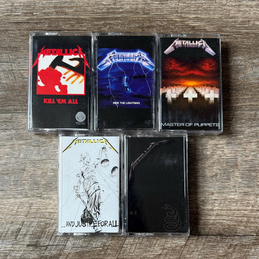 Metallica Cassette Tapes (import) - Yinzz