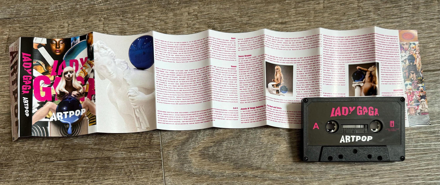 Lady Gaga Cassette Tapes