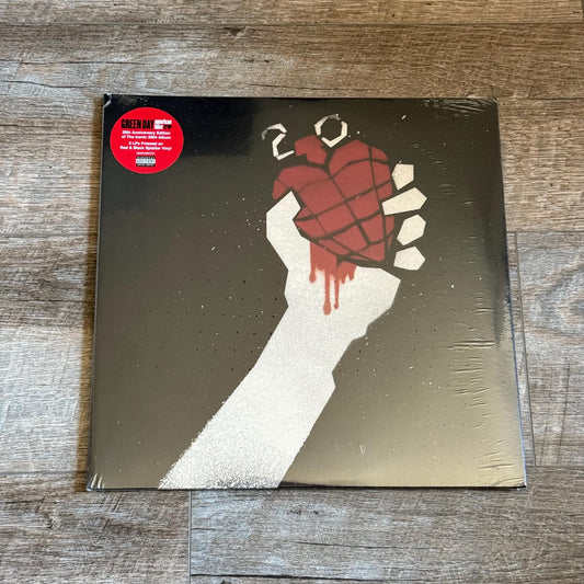 Green Day - American Idiot 20th Anniversary Red & Black Splatter 2LP