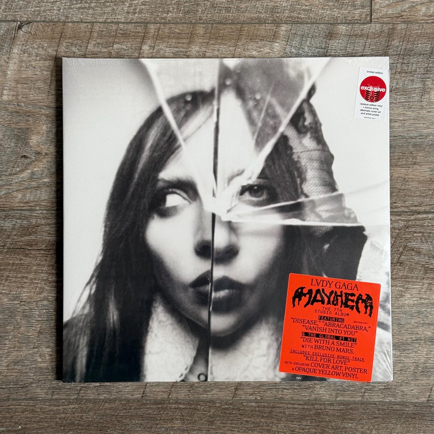 Lady Gaga - Mayhem (Alt Cover, Opaque Yellow Vinyl + Poster)