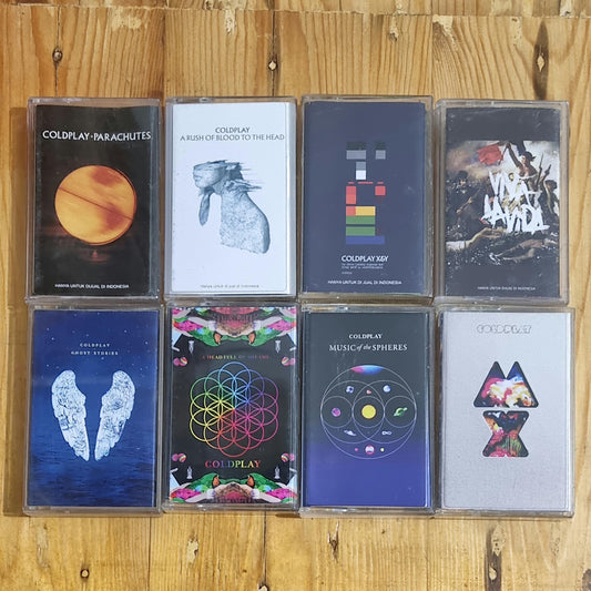 Coldplay Cassette Tapes - Photo 1