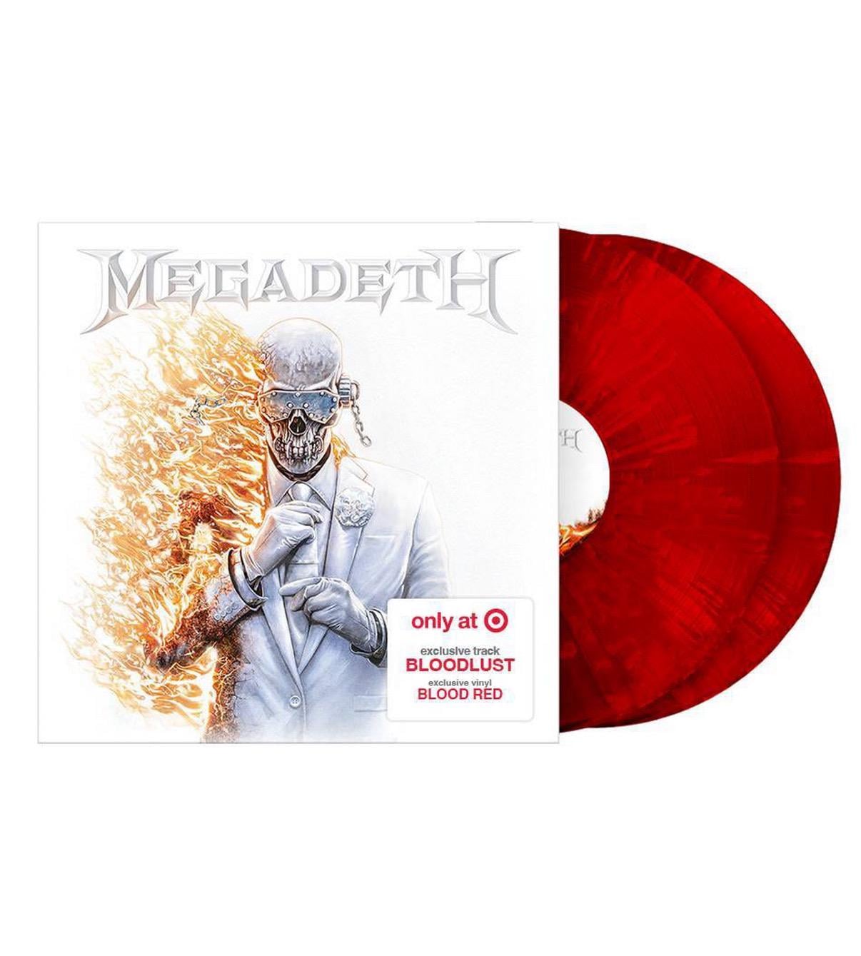 Megadeth - Megadeth Vinyl (Blood Red Color Vinyl) Target Exclusive